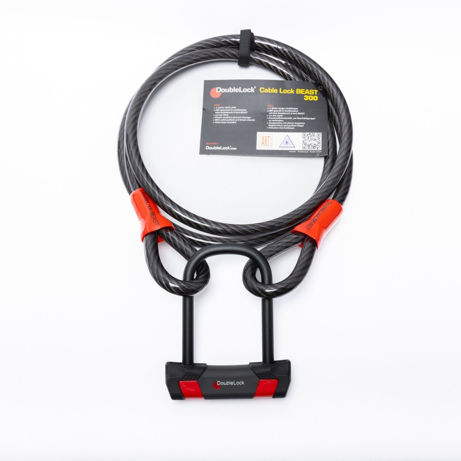 Doublelock  Cable Lock BEAST 300 ART