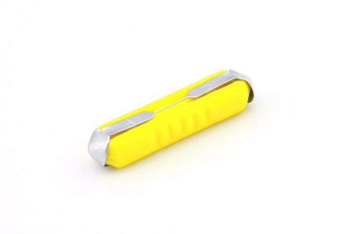 Torpedozekering 25.4 x 6 5 Amp Geel