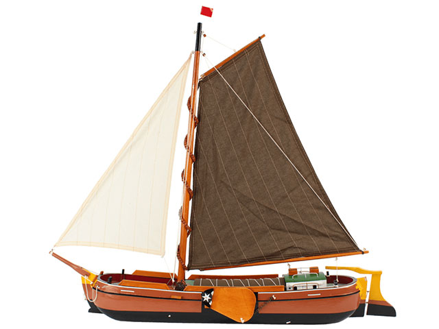 Skutsje Model 74cm Bruin