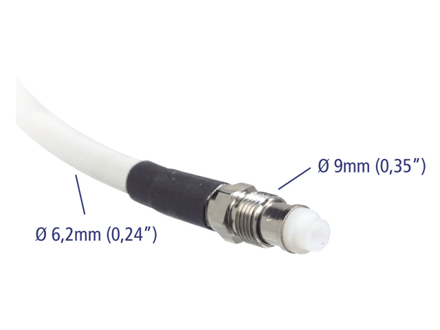 Glomex Coax kabel low loss 50 ohms 3m