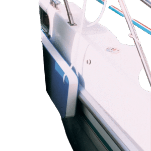 Talamex PE vlakke fender 3 blauw