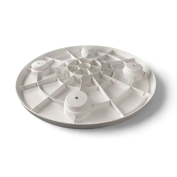Talamex Tafelblad rond wit Ø60mm
