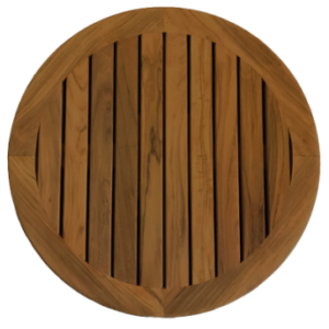 Allpa Massief teak tafelblad rond Ø610mm