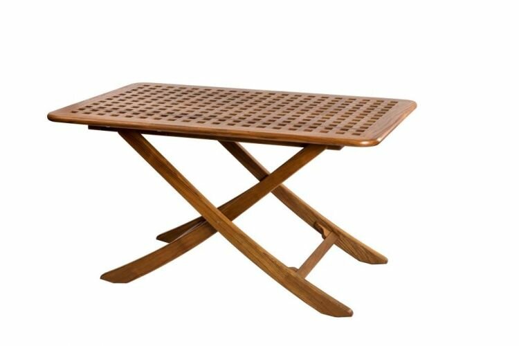 ARC Marine Inklapbare tafel Ibiza 90 x 71 cm - Ongeolied