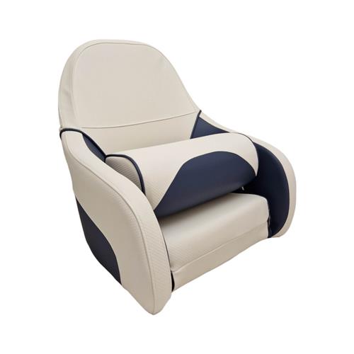 Hollex stuurstoel Classic Moon wit/ navy