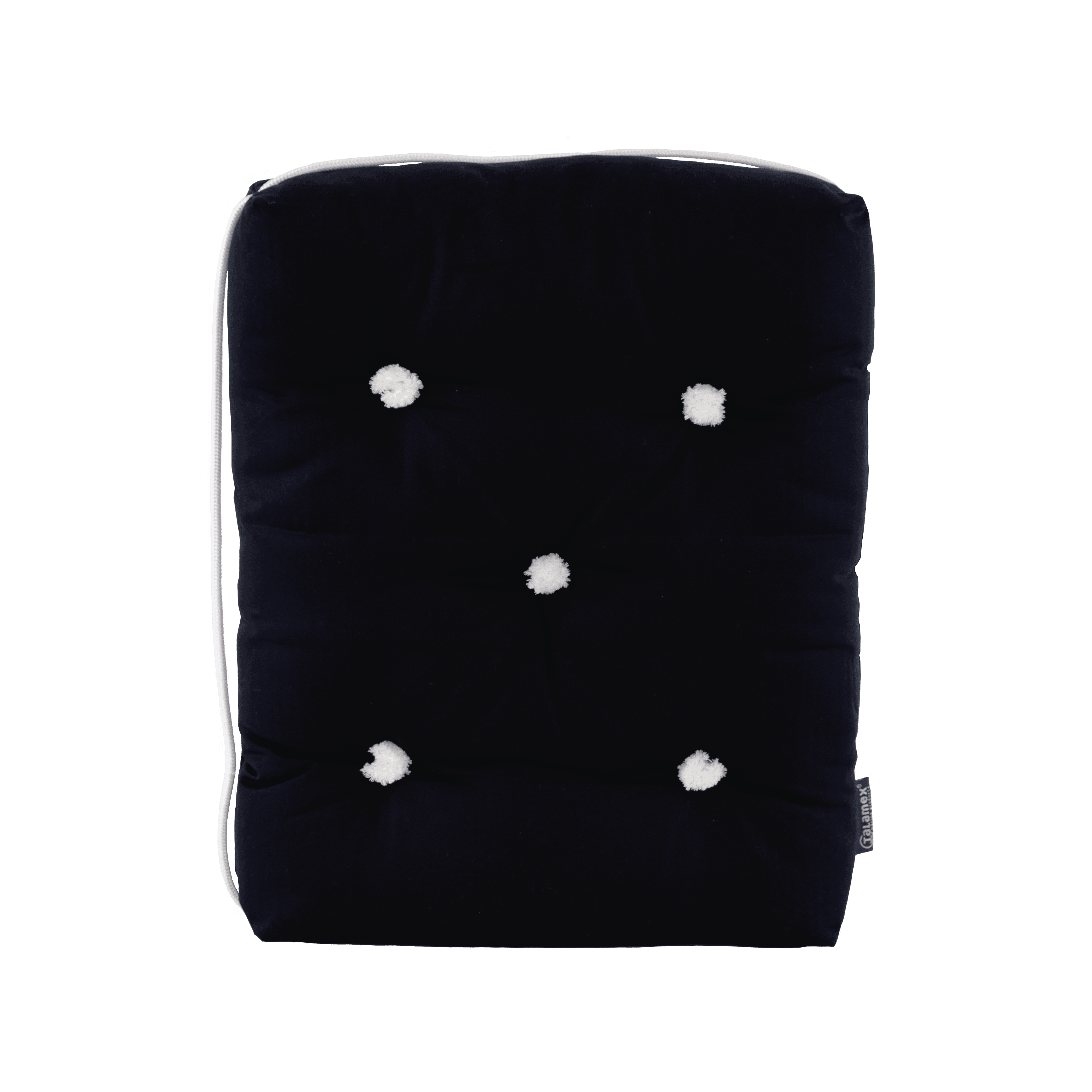 Talamex Kapok kussen blauw enkel